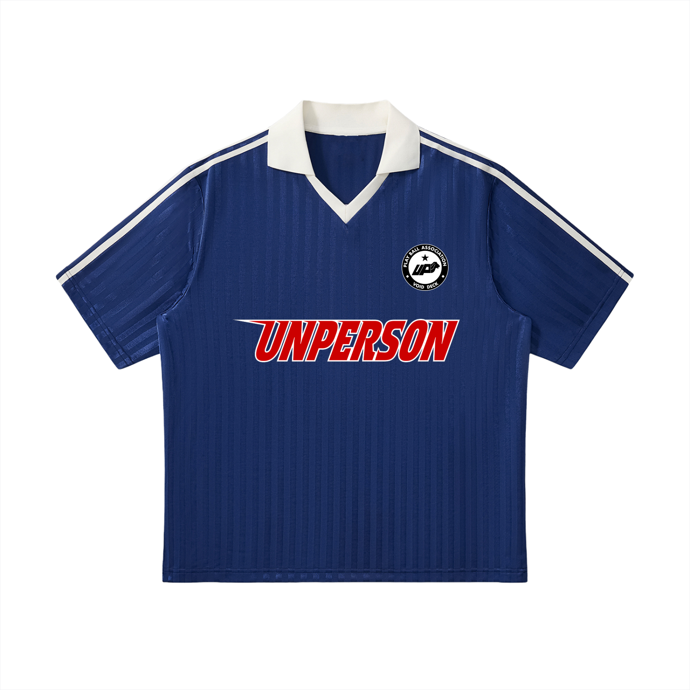 Contrast Striped Soccer Jersey
