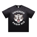Laughing Tiger Tee - Washed Black