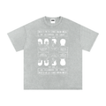 Operation Snip Snip Tee - Snow Washed Grey
