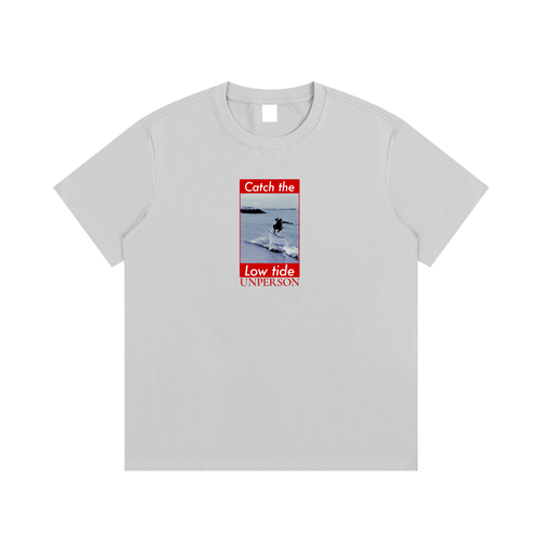Ride the Low Tide Tee - Grey