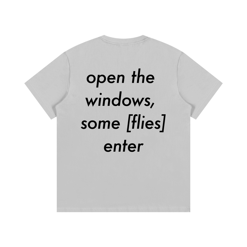 Busting Flies Tee - Gray
