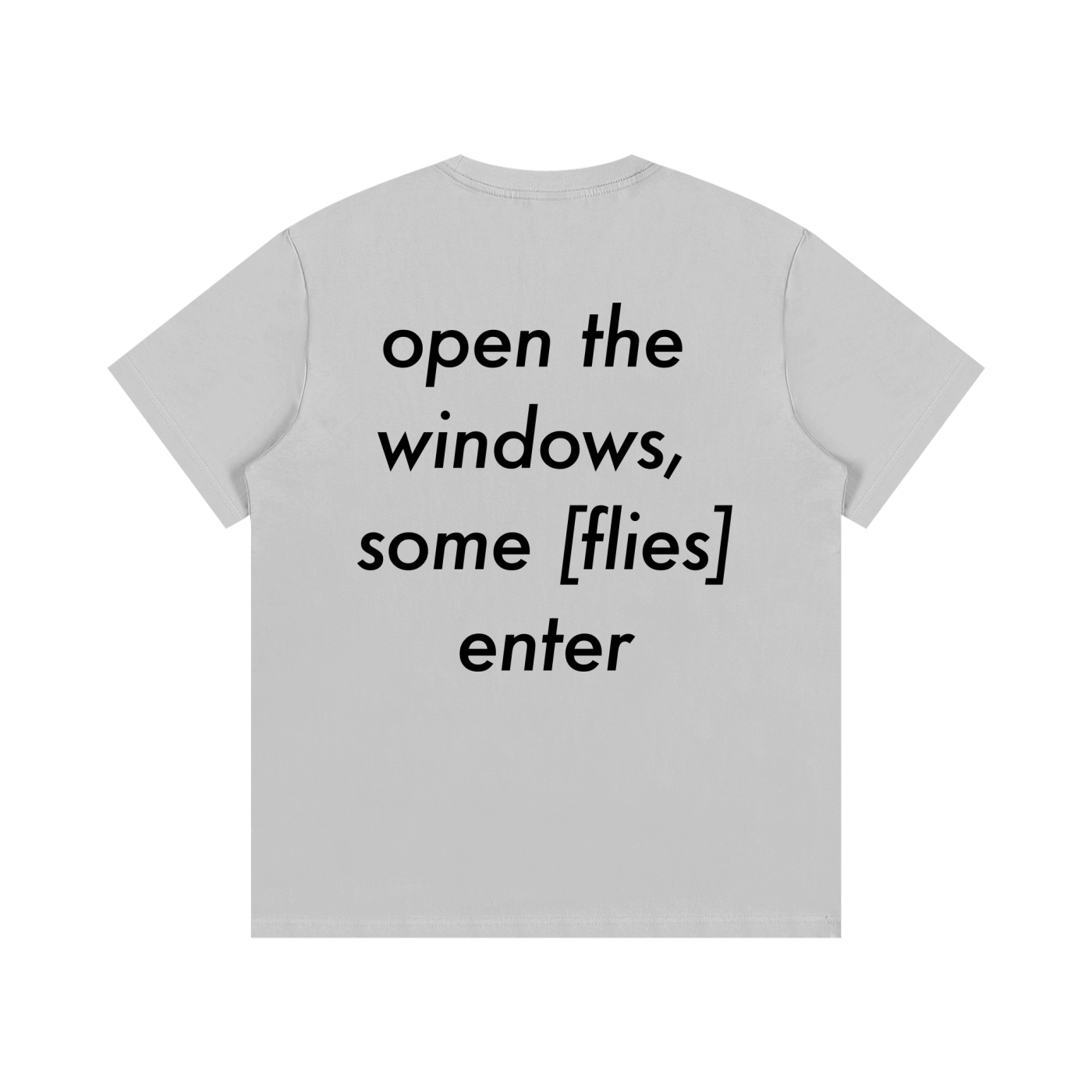 Busting Flies Tee - Gray
