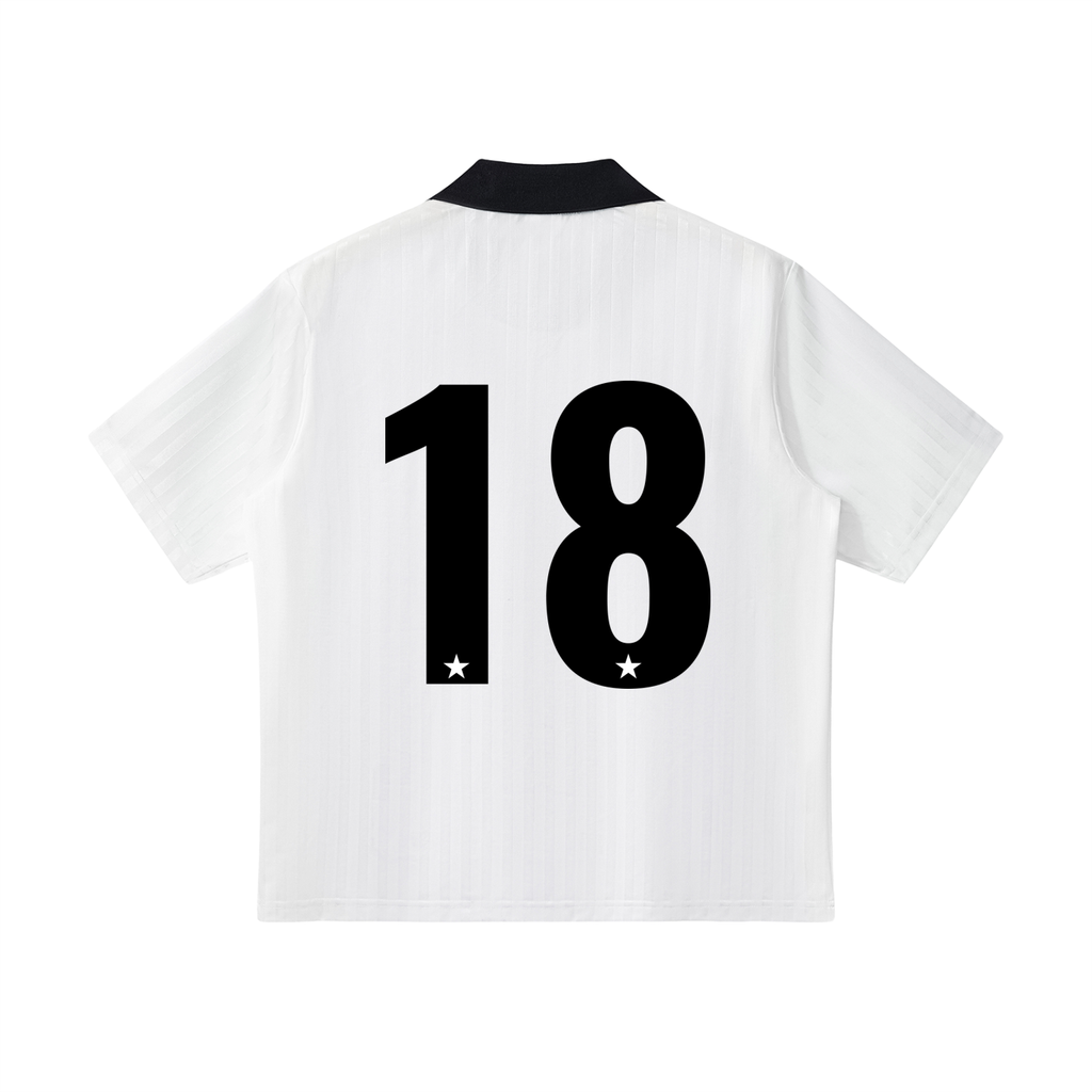 Contrast Striped Soccer Jersey