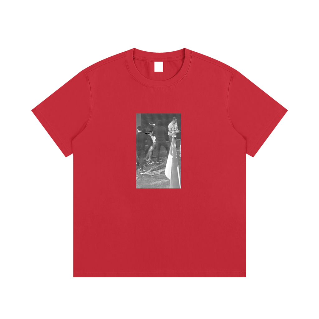 Busting Flies Tee - Red