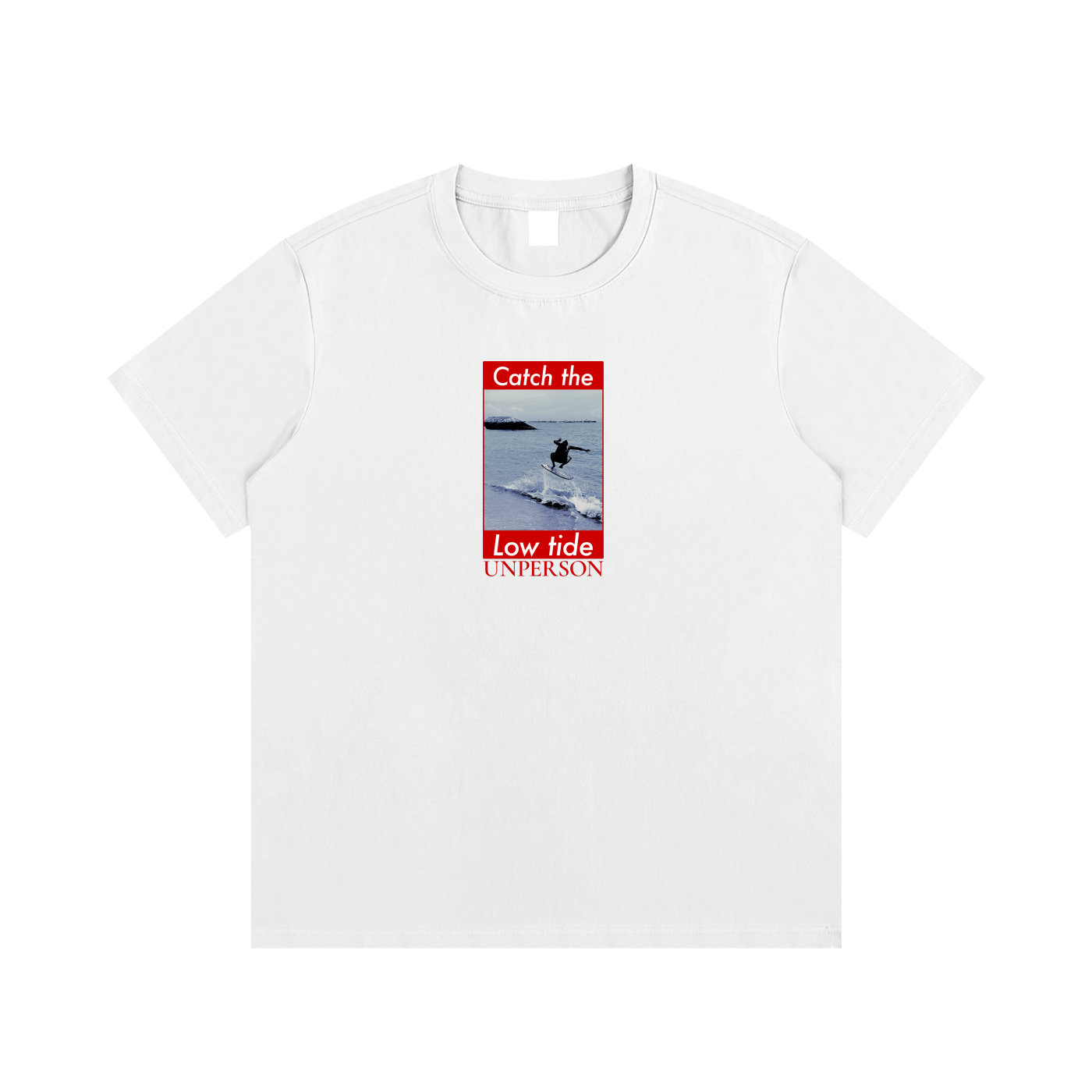 Ride the Low Tide Tee - White