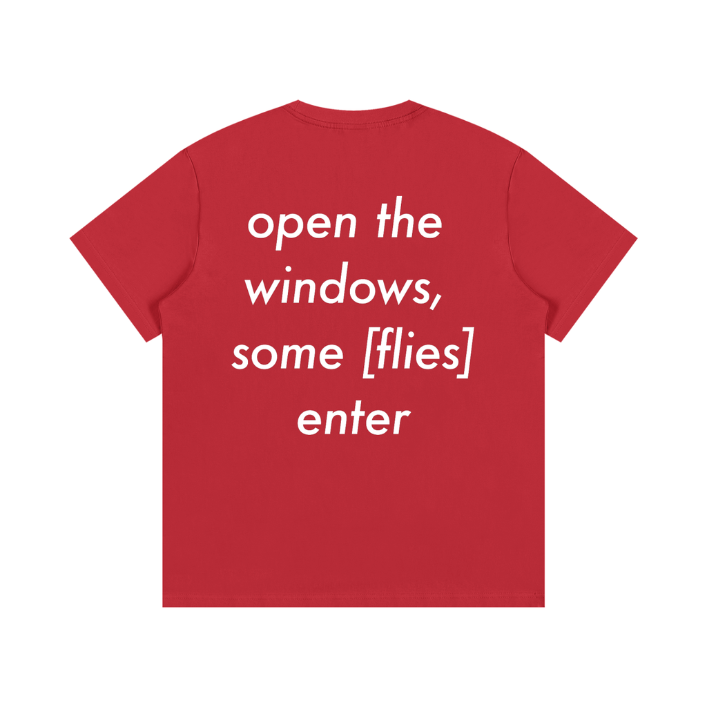 Busting Flies Tee - Red