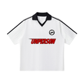 Contrast Striped Soccer Jersey