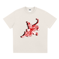 Punch the Tiger Tee - Stone