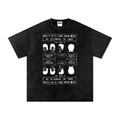 Operation Snip Snip Tee - Snow Washed Black