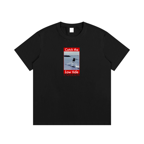 Ride the Low Tide Tee - Black