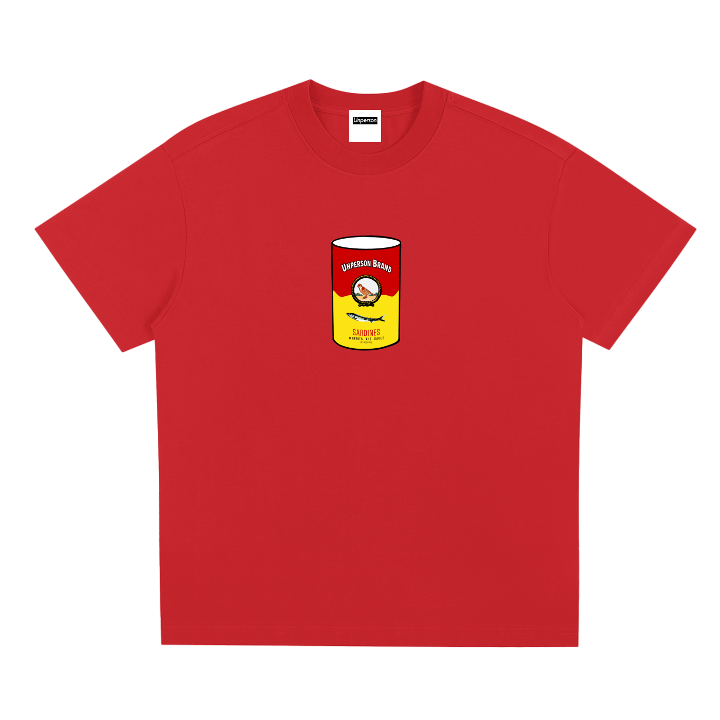 Canned Sardine Tee - Red