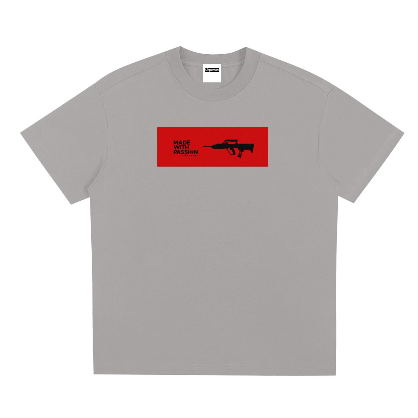 Guns N' Passion Tee - Grey