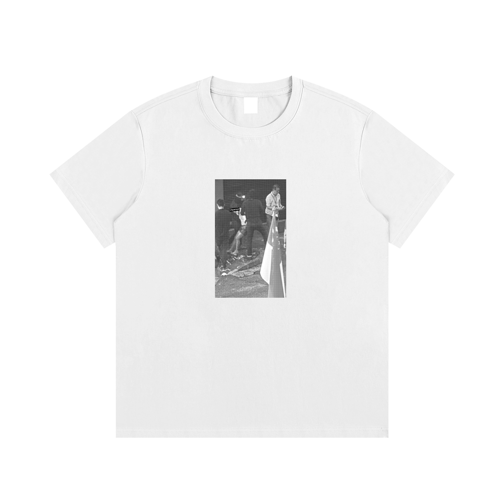 Busting Flies Tee - White
